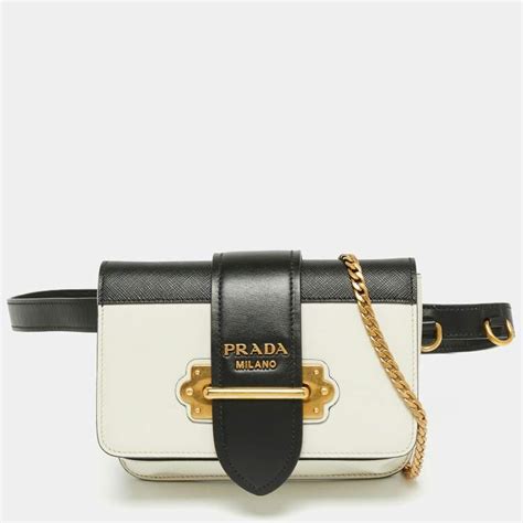 prada cahier belt bag used|vintage Prada handbags.